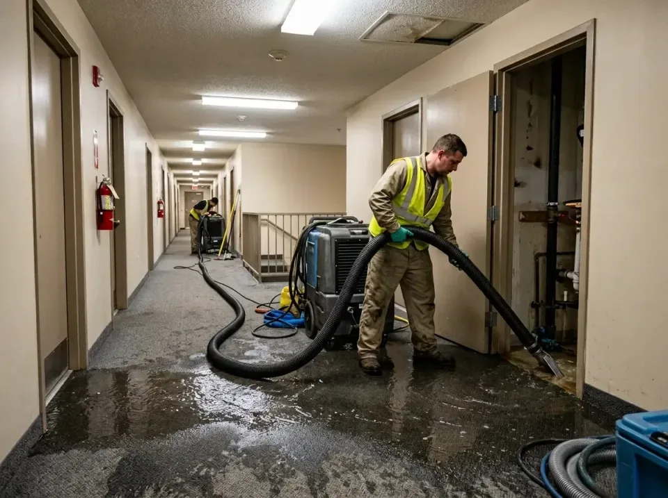 multi-unit-apartment-hallway-f-005 — frequently asked questions, Emergency Burst Pipe Water Extraction & Removal in Poteet,…